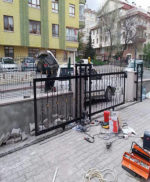 Ankara Ferforje Yana Kayar Bahçe Kapısı